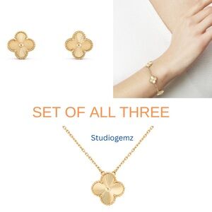 Gold Flower Bracelet